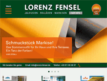 Tablet Screenshot of lorenz-fensel.de